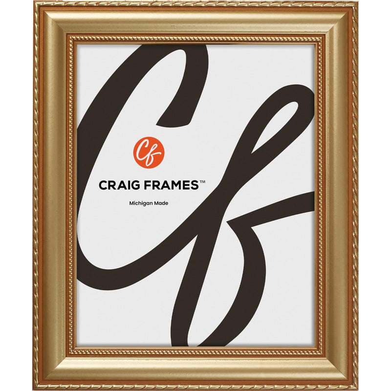 Craig Frames 20x30 Picture Frame â€“ Victoria Ornate Gold 1.5 Inch Wide Solid Wood Moulding, Vintage Decorative Finish, Includes Plexiglass and Backing, Wall Display Frame for Art, Posters, or Photos - Image 1